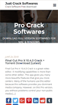 Mobile Screenshot of justsoftware.net